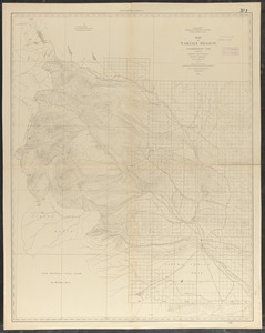 Map of Yakima Region, Washington, Ter.
