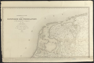 Algemeene kaart van het Koningrijk der Nederlanden, in 1816 zamengesteld
