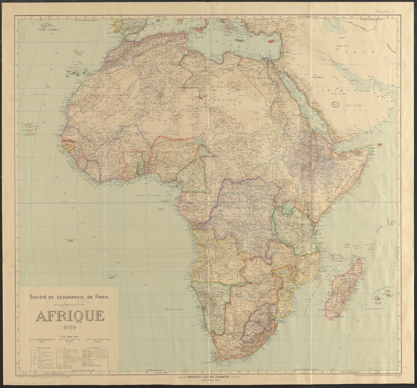 Afrique 1899