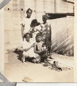 Group of young children, Probably in Haiti