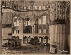 Interieur de la Mosquée Ahmed