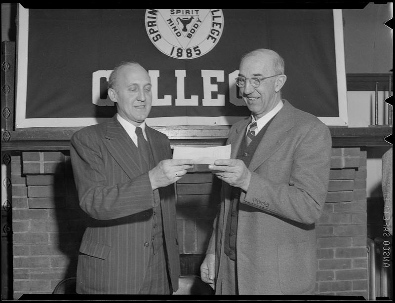 Memorial Field House fundraising Digital Commonwealth