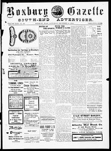 Roxbury Gazette and South End Advertiser, December 16, 1911