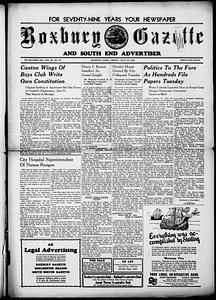 Roxbury Gazette and South End Advertiser, July 26, 1940