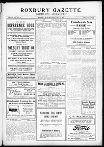 Roxbury Gazette and South End Advertiser, May 13, 1922