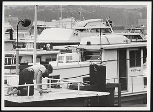 Houseboat Proud. Time is found for a suburban chore on a floating home in the middle of Manhattan’s only small boat marina. A used houseboat costs as little as $12,000, and it takes less than $1,000 a year to stay here at the 79th Street Boat Basin, in New York City. It may not be a palace, but compared to most city apartments, it is cheap. It’s an abrupt change for many attracted to the life: some have never had a wrench in their hands before, but keeping up with a decaying houseboat converts them into mechanics, painters and plumbers.