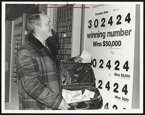 Lloyd Locke who bought 1000 lottery tickets. Mass.