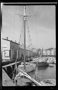 Boats at dock, Nantucket