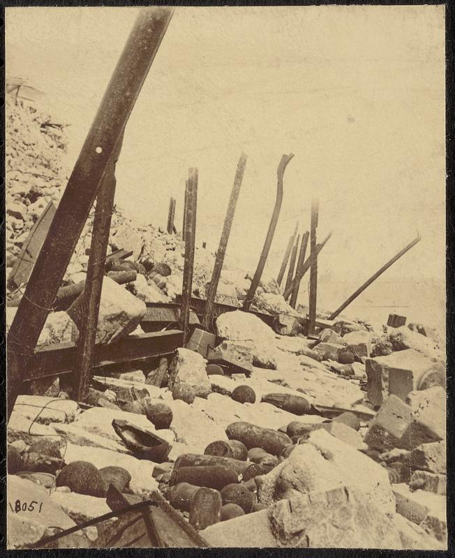 Fort Sumter after the bombardment