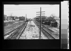 Lowering railroad tracks near Main St. crossing