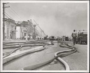 Fire in Railroad Square