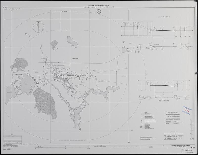 Airport obstruction chart