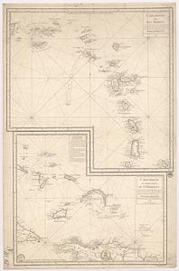 Carte réduite des Iles Antilles Carte réduite des Debouquements de St Dominque