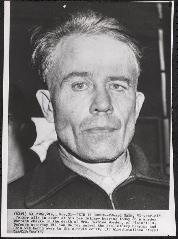 Gein in court