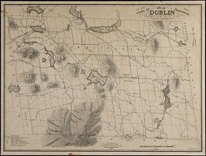 Map of the town of Dublin, New Hampshire, including the part set off to the town of Harrisville