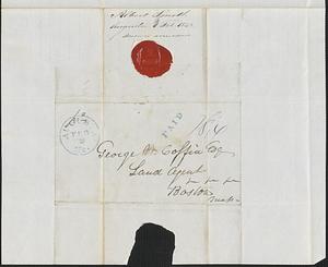Albert Smith to George Coffin, 1 February 1842