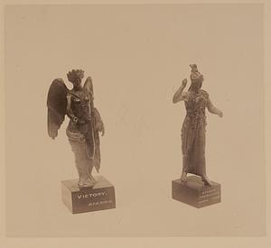 Statues of Victory and Athene Promachos