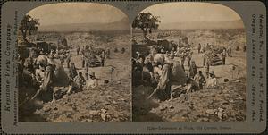 Excavators at work, old Corinth, Greece