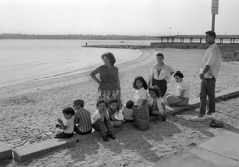 No swimming alert Municipal Beach, West Rodney French Boulevard, New