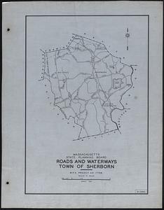 Roads and Waterways Town of Sherborn