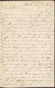 Letter from Thomas F. Cordis to John D. Long, June 23, 1872