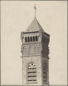 Tower of the First Baptist Church, Boston, Mass.