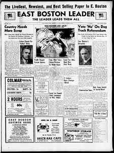 East Boston Leader, October 16, 1942