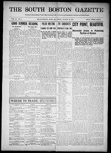 South Boston Gazette, August 22, 1914