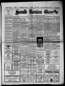 South Boston Gazette, September 23, 1949