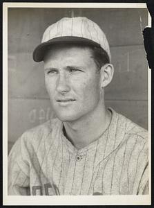 Jack Russell, pitcher with the Boston Red Sox at Pensacola, FLA.