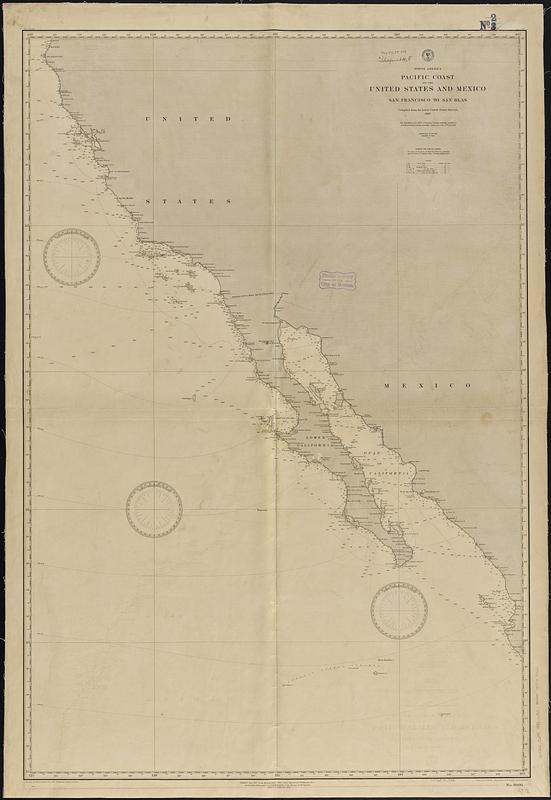 North America, Pacific coast of the United States and Mexico, San Francisco to San Blas