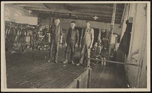 Machine Room, Bay State Mill, 1900