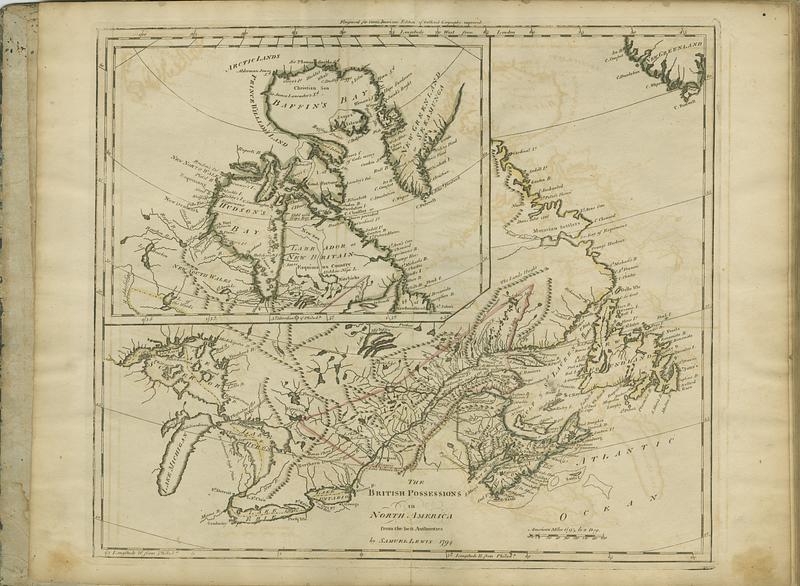 The British possessions in North America from the best authorities