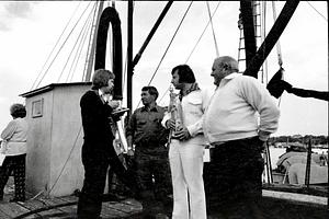 Blessing the Lady of Good Voyage: Tim Sullivan, Captain Joe Novello, Vincent Palermo, Louis Benson