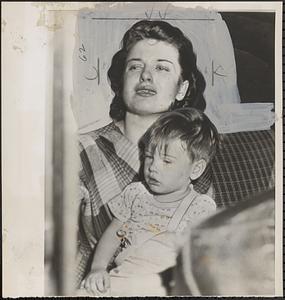 British war bride held