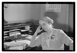 Mrs. Hilda Quirk, Boston Registrar of Vital Statistics