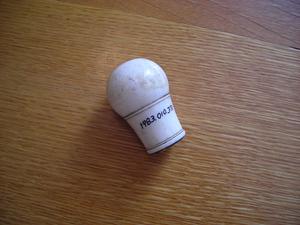 Small white cap