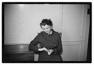 Miss Elizabeth Chagnon Jackson Coll.
