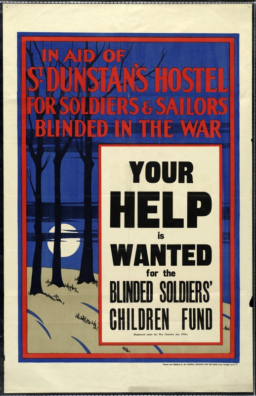 Blinded Soldiers' Children Fund, Great Britain