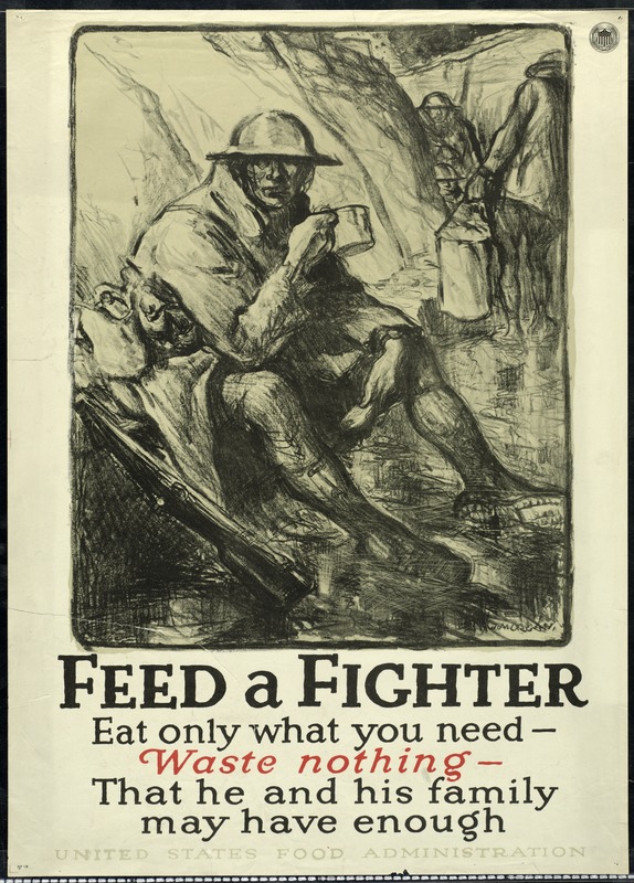 U. S. Food Administration Poster, World War I