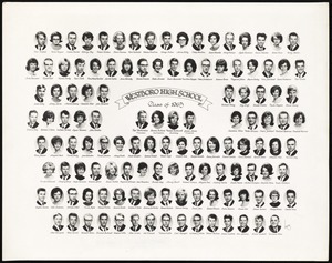 Photograph [realia], graduating class of 1965
