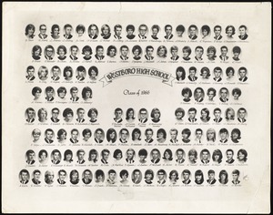 Photographs [realia], graduating class of 1966