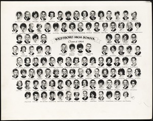 Photograph [realia], graduating class of 1964