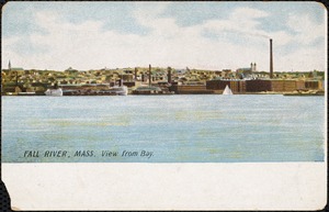 Fall River, Mass. view from bay