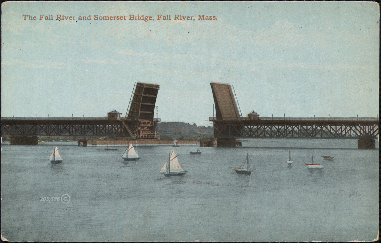 The Fall River and Somerset Bridge, Fall River, Mass.