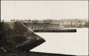 Brightman Street Bridge over Taunton River, Fall River, Mass.