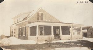 Home of George and Harriet Thoms Chase, West Yarmouth, Mass.