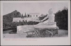 Corfou - Achilleion (villa imperiale) - Achille mourent