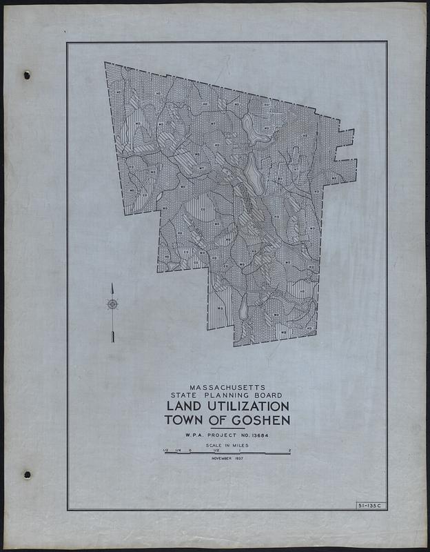 Land Utilization Town of Goshen Digital Commonwealth