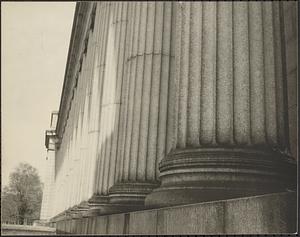Detail of columns, Museum of Fine Arts, Boston